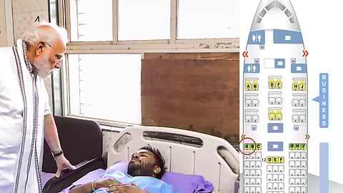 11A, the economy class seat of the lone AI171 plane crash survivor