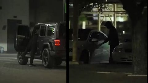 Sharjah Police, theft of valuables from inside vehicles