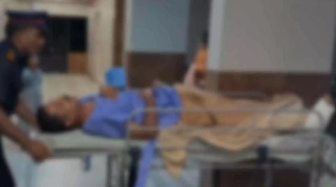 SI seriously injured after car was driven over his body