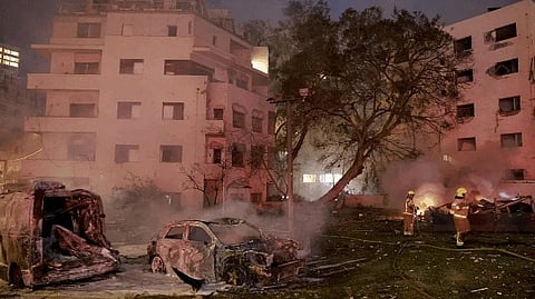 Israel strikes military base in Tehran