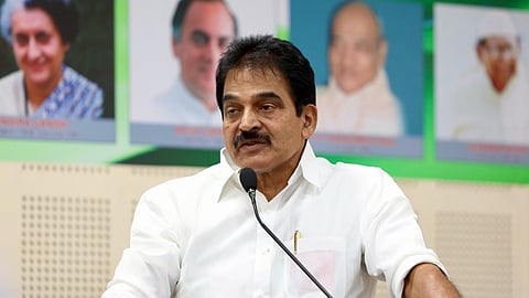 K C Venugopal's fb post