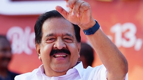 Ramesh Chennithala against pinarayi vijayan