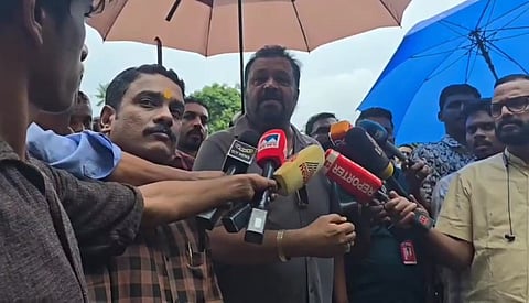 Suresh gopi reaction on bharatambe issue