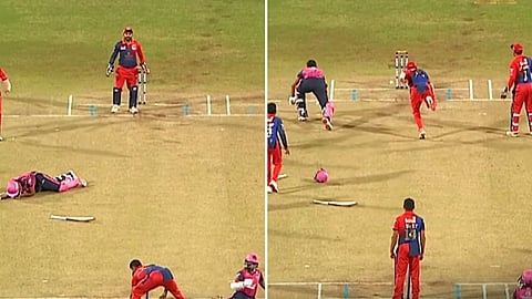 comical run out attempt