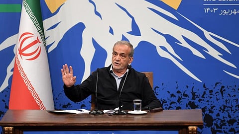 Iran President  Masoud Pezeshkian