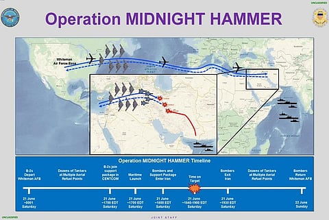Operation Midnight Hammer: US details how it struck Iran's N-sites in 25 minutes