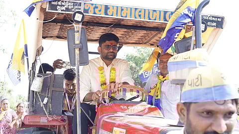 AAP candidate Gopal Italia's election campaign