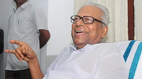 VS Achuthanandan`s son reports slight improvement in his health condition