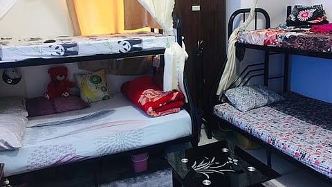 4 bed space in a room