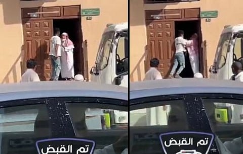 Young man tries to stab Imam