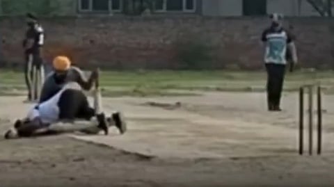 Batter dies after hitting six