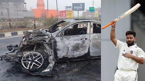 Rishabh Pant's Accident, Rishabh Pant in test