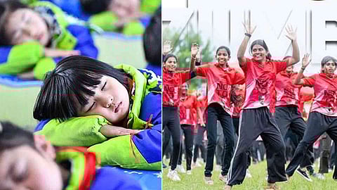 Chinese sleep habits and kerala zumba controversy