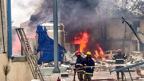 Telangana factory blast