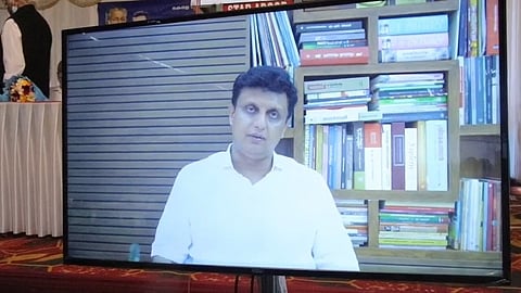 Minister PA Muhammad Riyaz inaugurates Naranath Bridge online