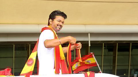 Tamilaga Vettri Kazhagam party names Actor vijay CM candidate for 2026