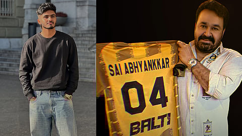 Sai Abhyankkar and Mohanlal