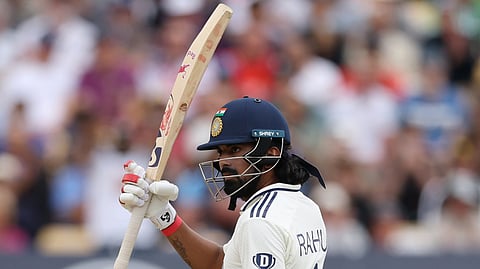 KL Rahul scores a half-century