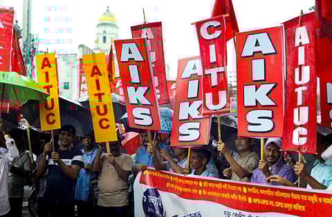 Bharat Bandh in kerala