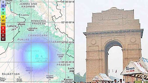 earthquake hits Haryana tremors felt in Delhi-NCR