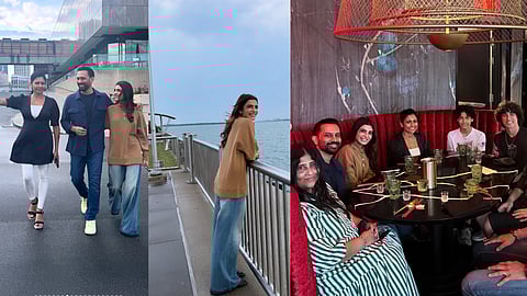 Samantha shared pictures on social media