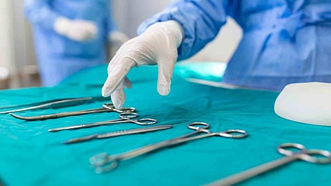 Three-year-old boy swallows nut; removed through endoscopy