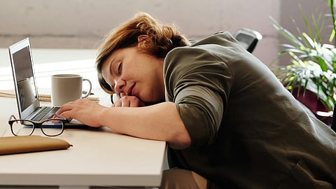 woman with Fatigue