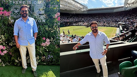 Indrajith in Wimbledon final