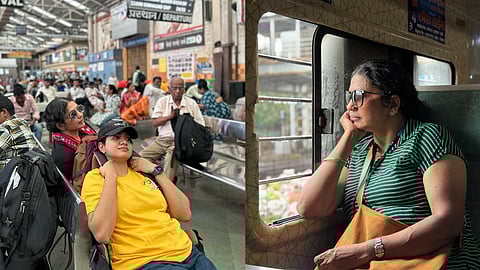 Actress Anarkali and her mother Lali P M