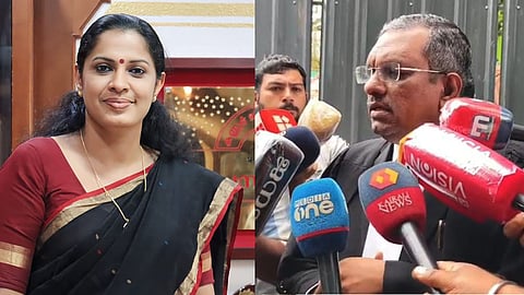 P P Divya, Adv. K Viswan