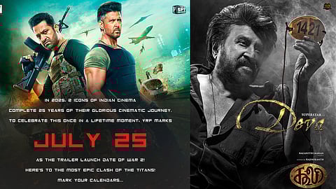 War 2 Poster and Coolie poster