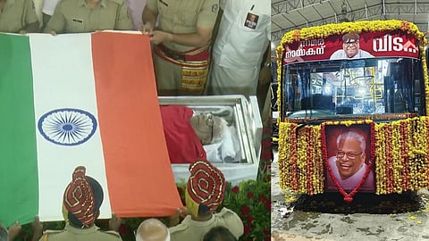 V S's mourning journey routes