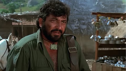 Amjad Khan in Sholay
