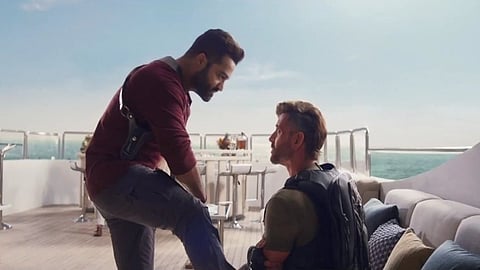 Screenshot from the War 2 trailer