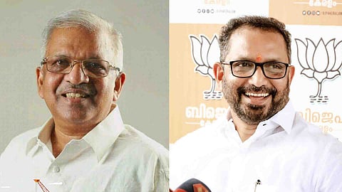 image of P Jayarajan, K Surendran
