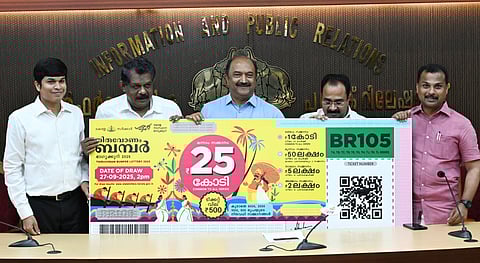 Thiruvonam Bumper lottery