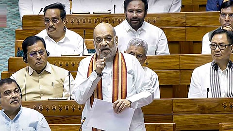 Amit Shah In Loksabha
