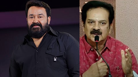 malayalam film actor Mohanlal and Devan