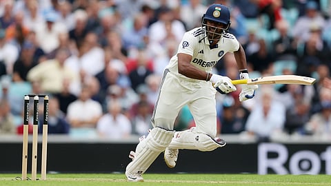 Sai Sudarshan batting