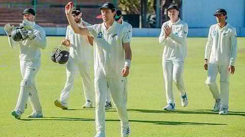 Matt Henry after the match against Zimbabwe