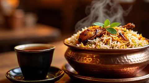 Biriyani and Black Tea