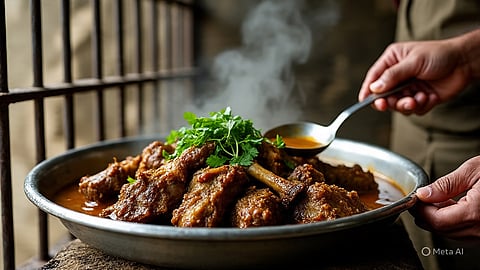 food distribution in prison