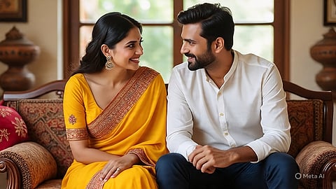 south indian couple
