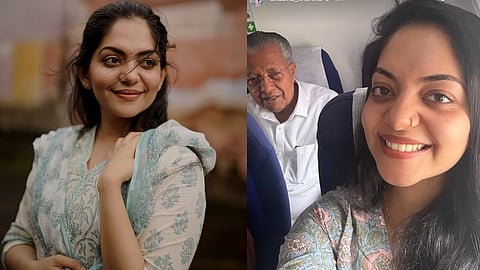 Ahaana Krishna, Pinarayi Vijayan