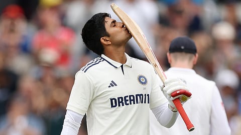 Shubman Gill  century celebration