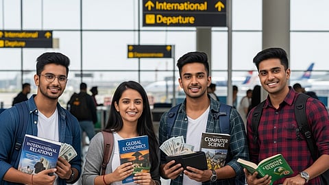 foreign education, Indians spent, Indian students in foreign countries