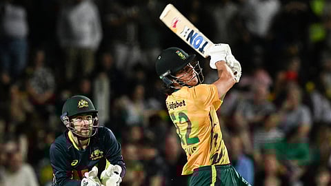 Dewald Brevis's batting