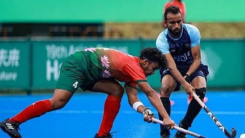 India-Bangladesh hockey match