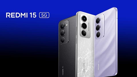 Redmi 15 5G mobile launched: Price in India, specifications, and features