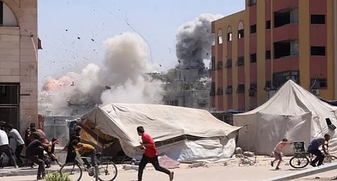 Israel says it has taken first steps of military operation in Gaza City